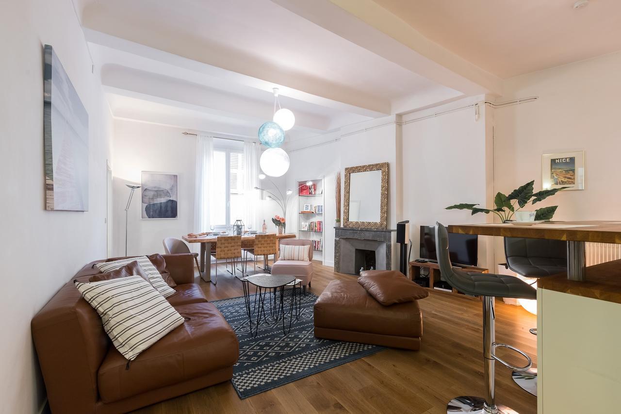 Pref 2 - F4 - Vaste Et Bourgeois ,3 Chambres, Ascenseur, Vx-Nice Eksteriør bilde